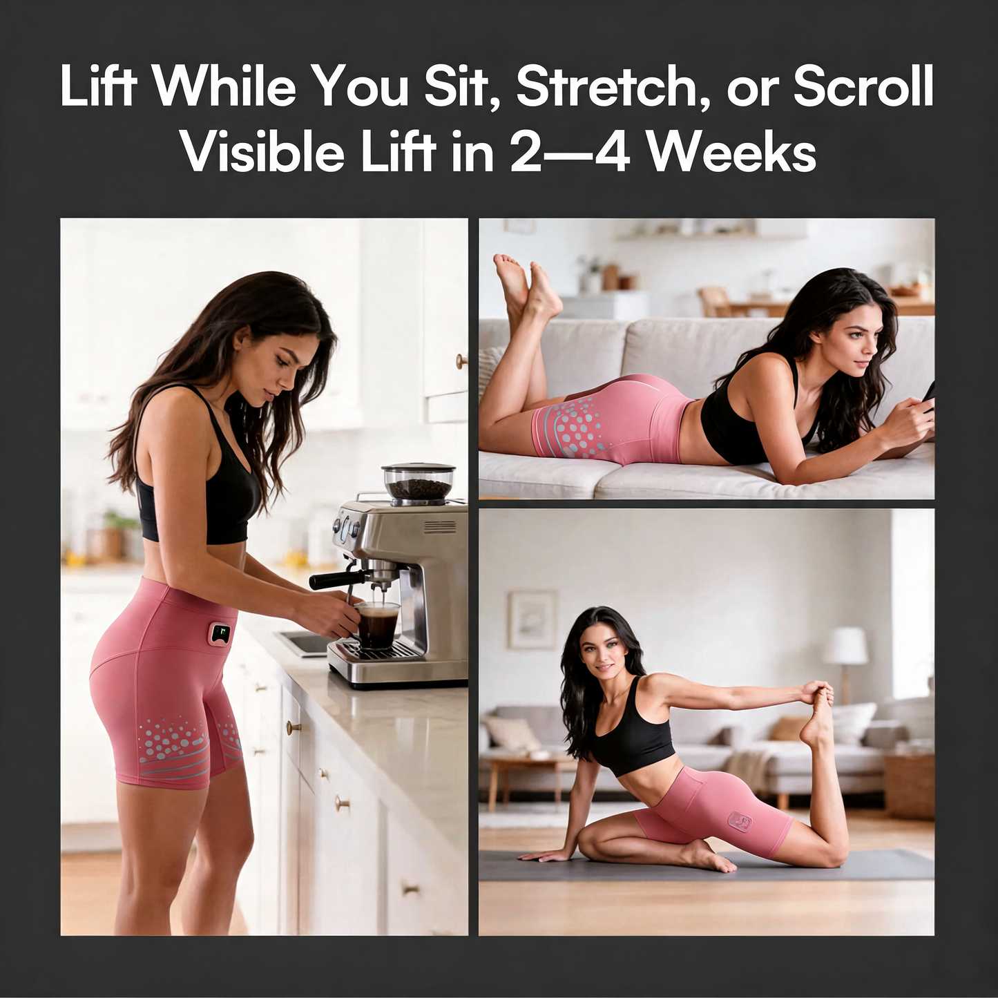Nuvrillo SculptLuxe™ Smart Lift Shorts